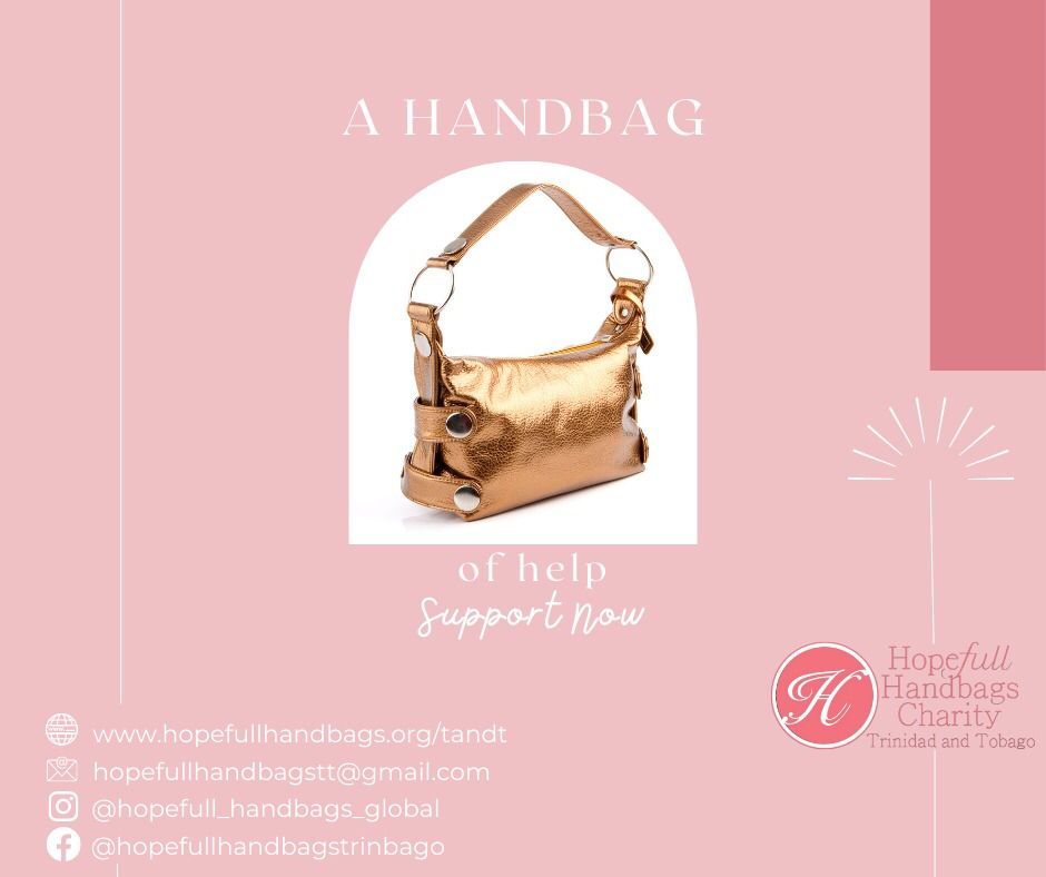 A pink handbag of help
